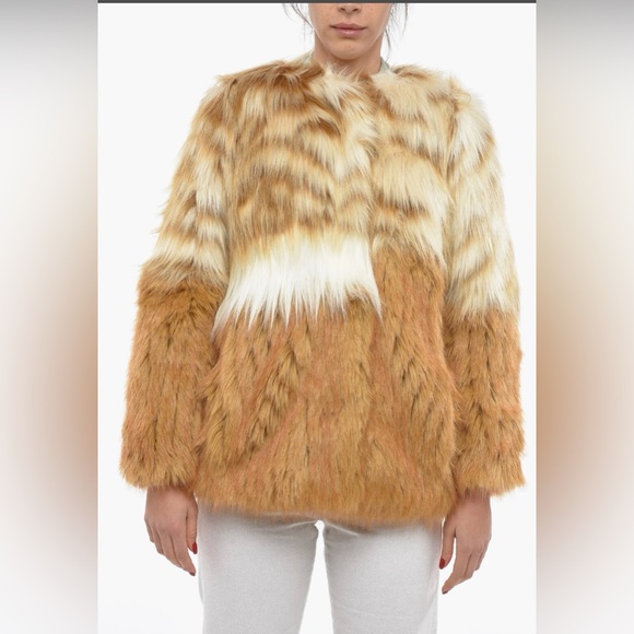 Muse Jackets & Blazers - ✨NWT✨ALABAMA MUSE”ADAM” coat-milk/carmel- size IT 40/US 4